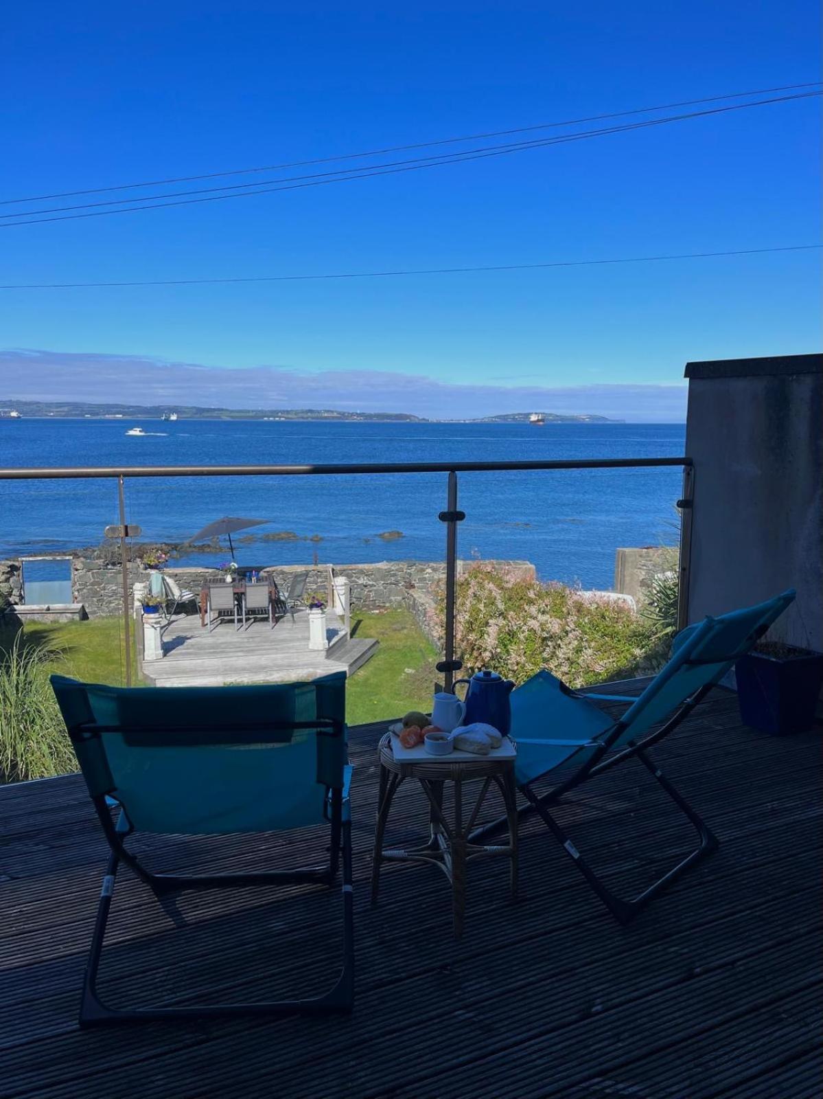Splash Cottage Beach House With Sea Lapping Garden Μπάνγκορ Εξωτερικό φωτογραφία
